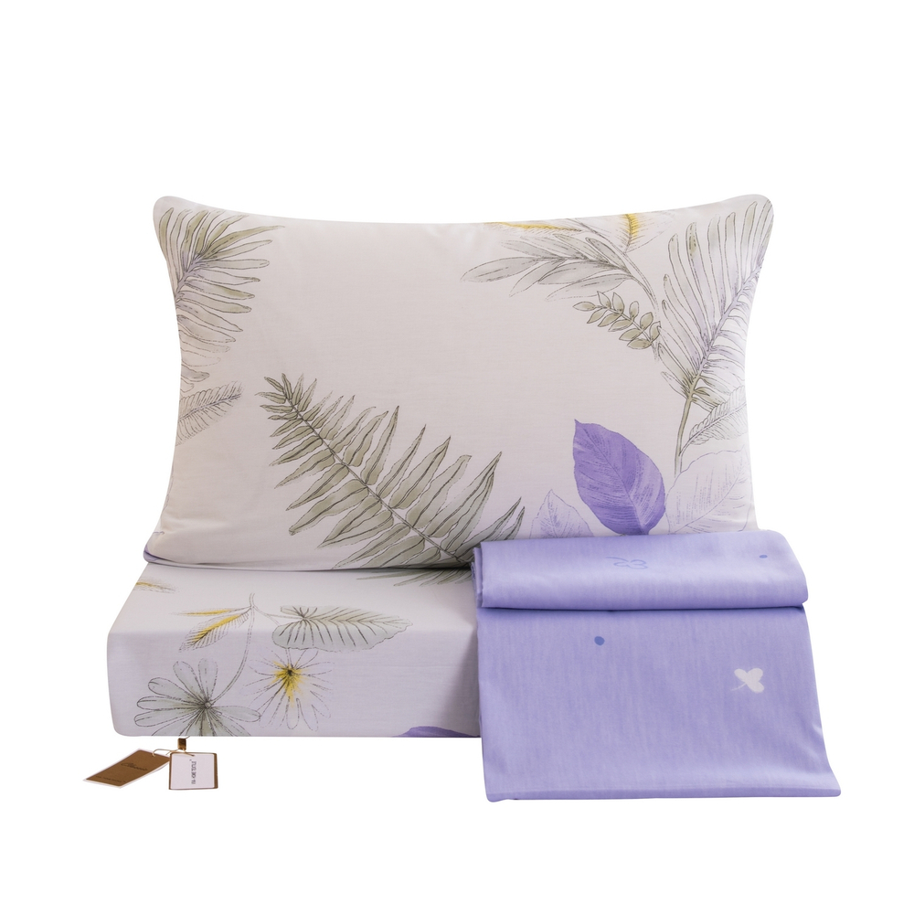 Комплект постельного белья Люкс Сатин 100% хлопок на резинке AR357