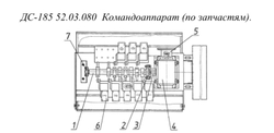 ДС-185 52.03.080 Командоаппарат