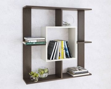 Полка ПН-1 венге / ясень анкор светлый