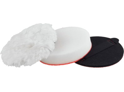 ЗУБР 3 шт, 125 мм, набор насадкок полировальных ручных (3590-125-H3)