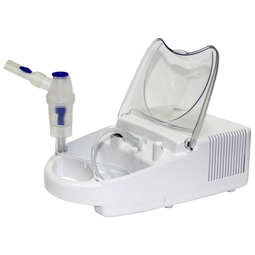 Ингалятор компрессорный ELISIR в комплекте с носовым ирригатором RHINO CLEAR