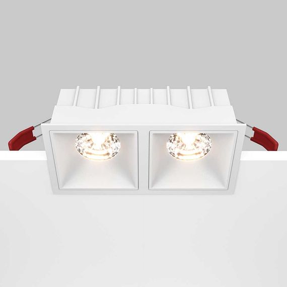 Встраиваемый светильник Maytoni Alfa LED DL043-02-15W3K-D-SQ-W