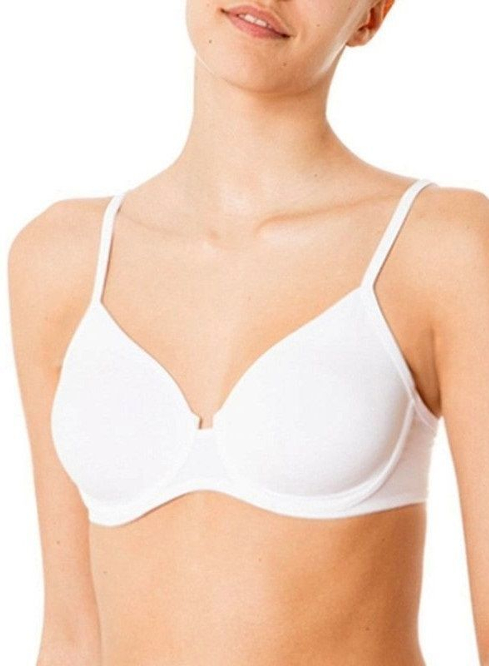 Бюстгальтер с мягкой чашкой на косточке (Размер: 6B) (Цвет: черный)