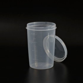 Банка для закваски/опары (пластиковая) - 1 литра