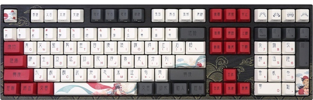 Клавиатура VARMILO VEA108 Beijing Opera Cherry Mx Blue красный