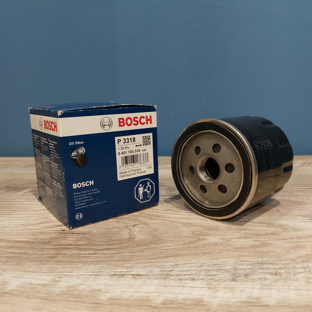 Фильтр масляный BOSCH P3318 (0451103318)