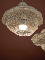 Светильник подвесной vinger, D34х35 см, бежевый