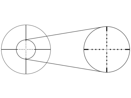 Прицел Gaut Quartz 4x32 SFP сетка 3 Mil-Dot