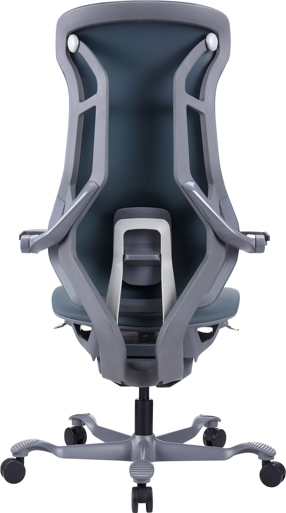 Эргономичное кресло Everprof Atom Grey Экокожа Серый