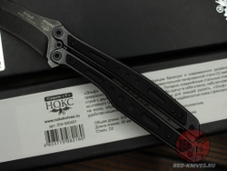 Нож-бабочка НОКС "Эльф" (черный) 204-500401