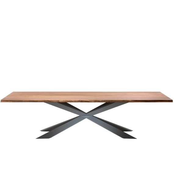 Стол Spyder Wood, 200х100 см, шпон грецкого ореха