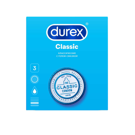 Презервативы Durex Classic 3 шт