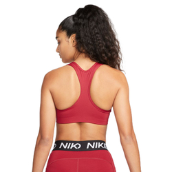 ТОП теннисный Nike Swoosh Bra Non Pad W - pomegranate/black