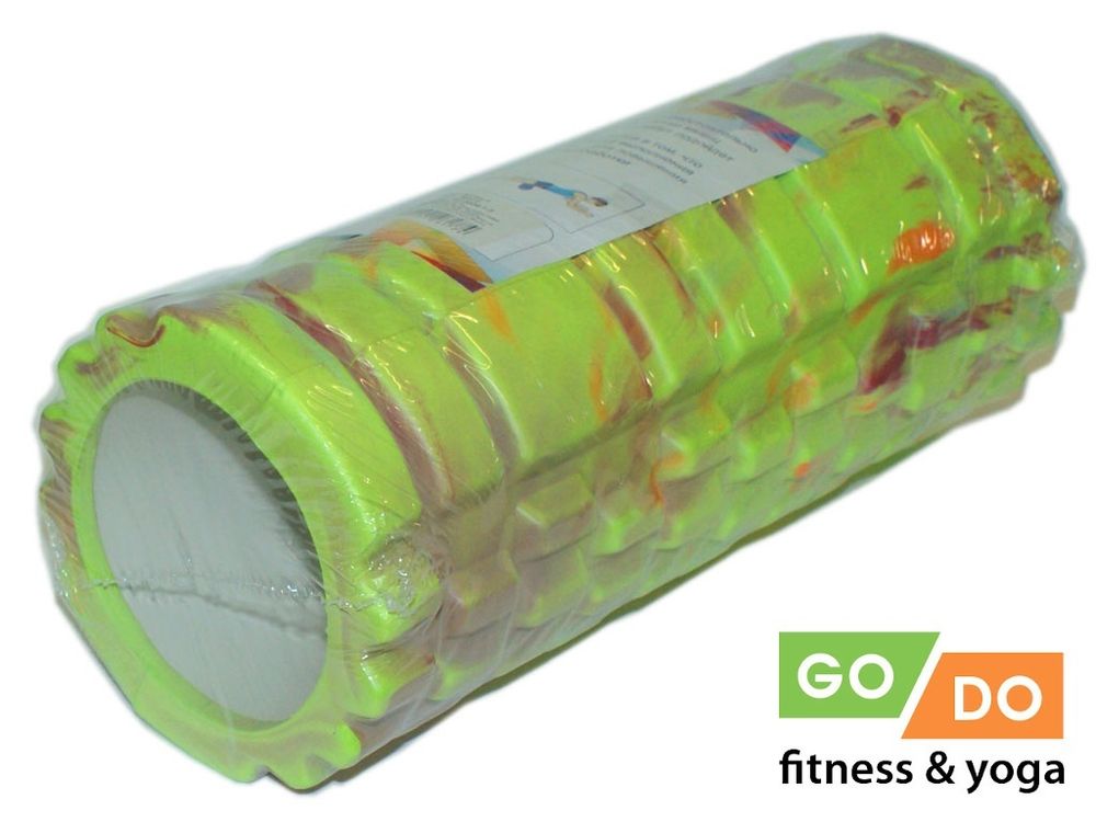 Валик для фитнеса GO DO :YJ-5008-1  (Зелёный)