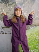Комбинезон из софтшелла "Фиолетовый"