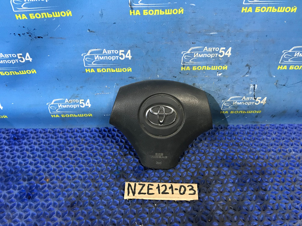 Подушка безопасности водительская TOYOTA FIELDER 2002