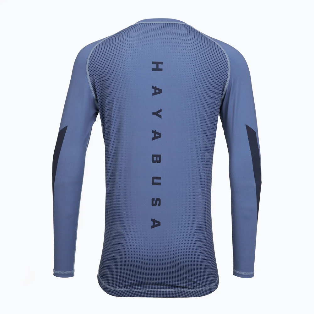 Рашгард Hayabusa Core blue - длинный рукав