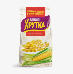 Хлопья Хрутка кукурузные хрустящие 320 г