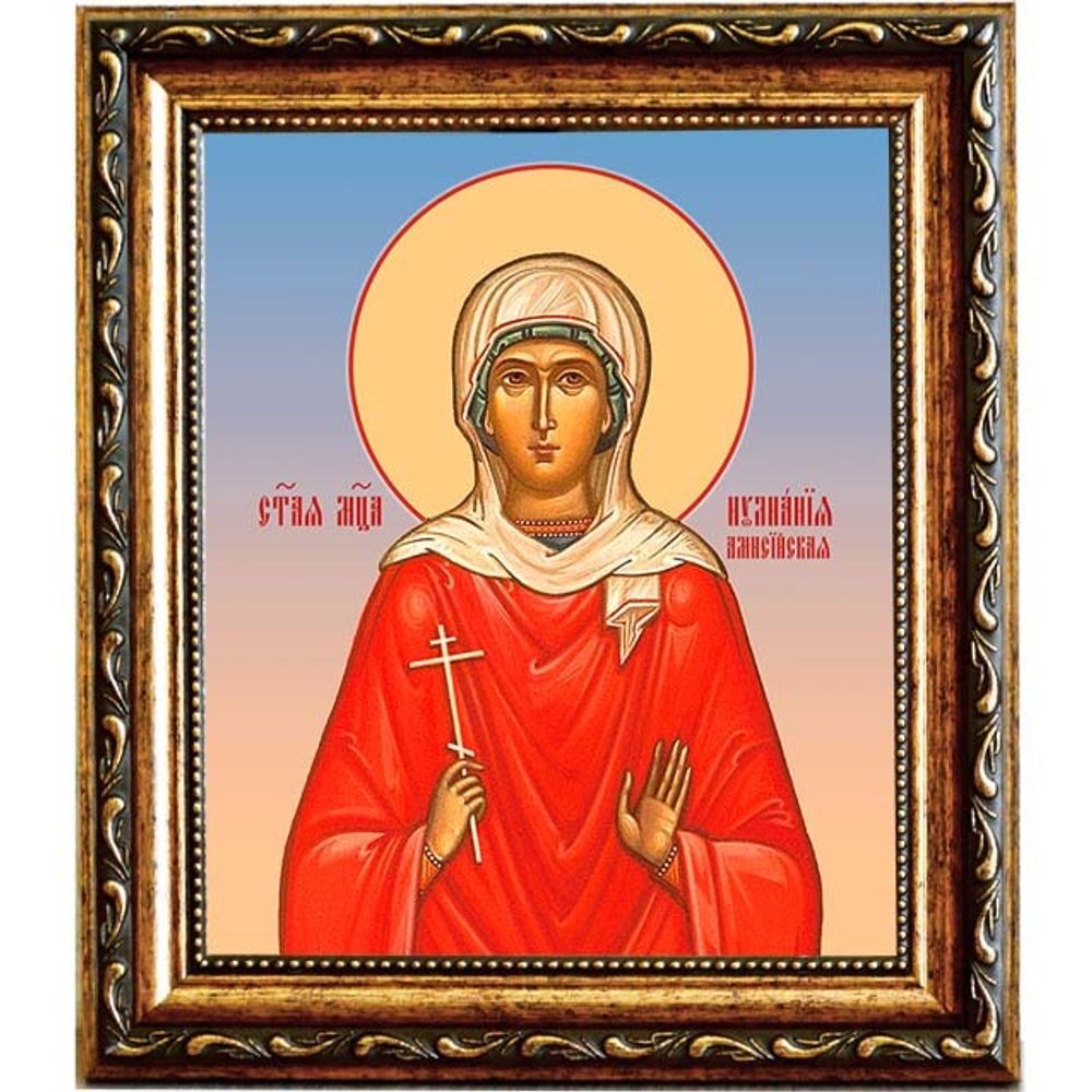 Иулиания Амисийская (Понтийская) мученица. Икона на холсте.