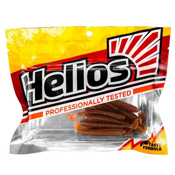 Виброхвост Liny Catcher 2,35'/6 см Rusty Gold 12шт. (HS-5-006) Helios