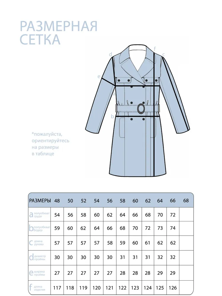 Тренч 2538 Fabrika