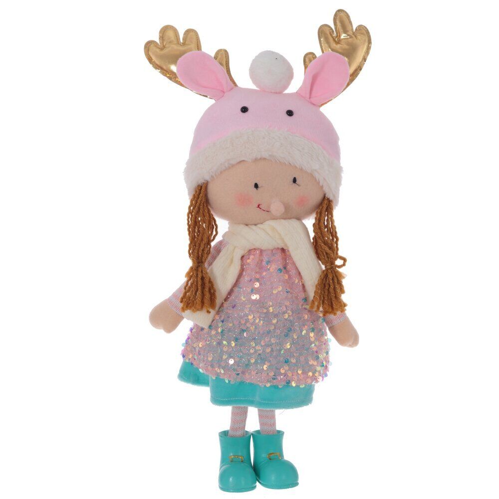 GAEM Игрушка набивная "Мальчик, Девочка",, L20 W10 H49/43 см, 2в.