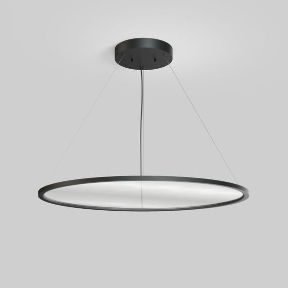 Подвесной горизонтальный светодиодный светильник Denkirs Veil DK6620-BK