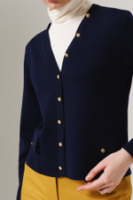 1900 Кардиган женский (синий)