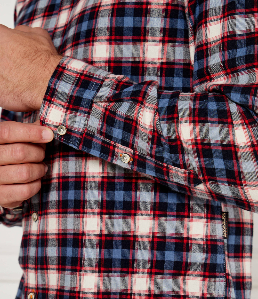 Рубашка Napapijri - темно-синий(NP0A4I2N)