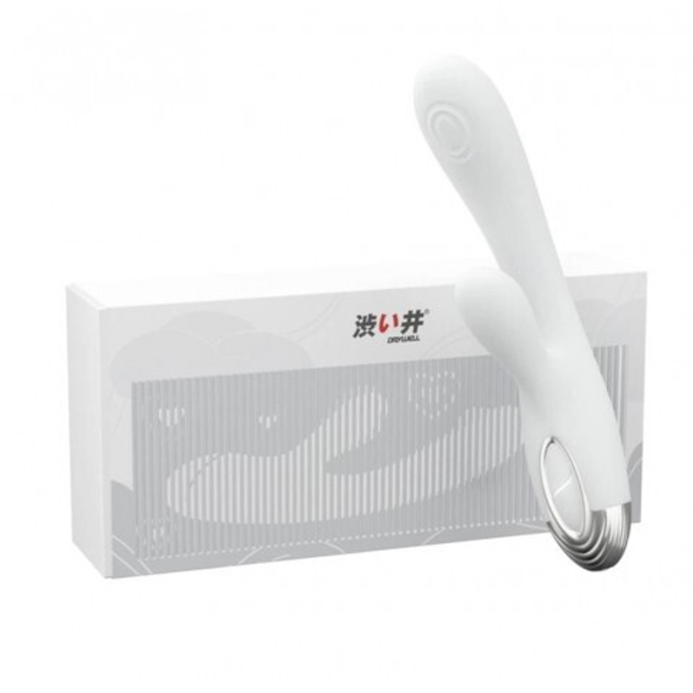 Вибратор-кролик Pada от Drywell белый