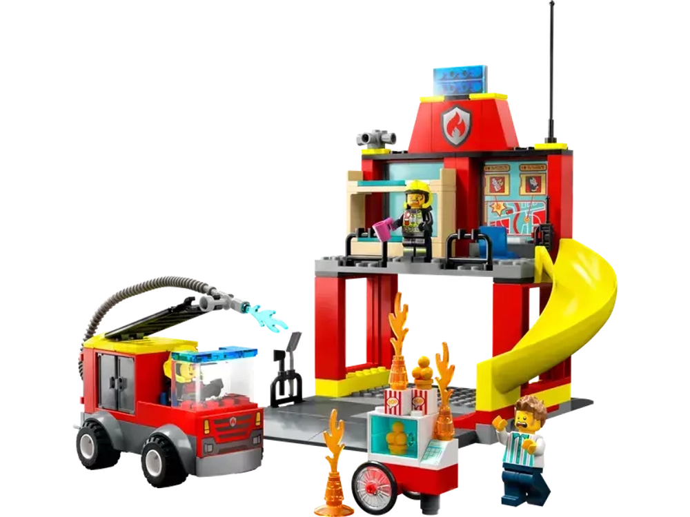 Lego fire station outlet