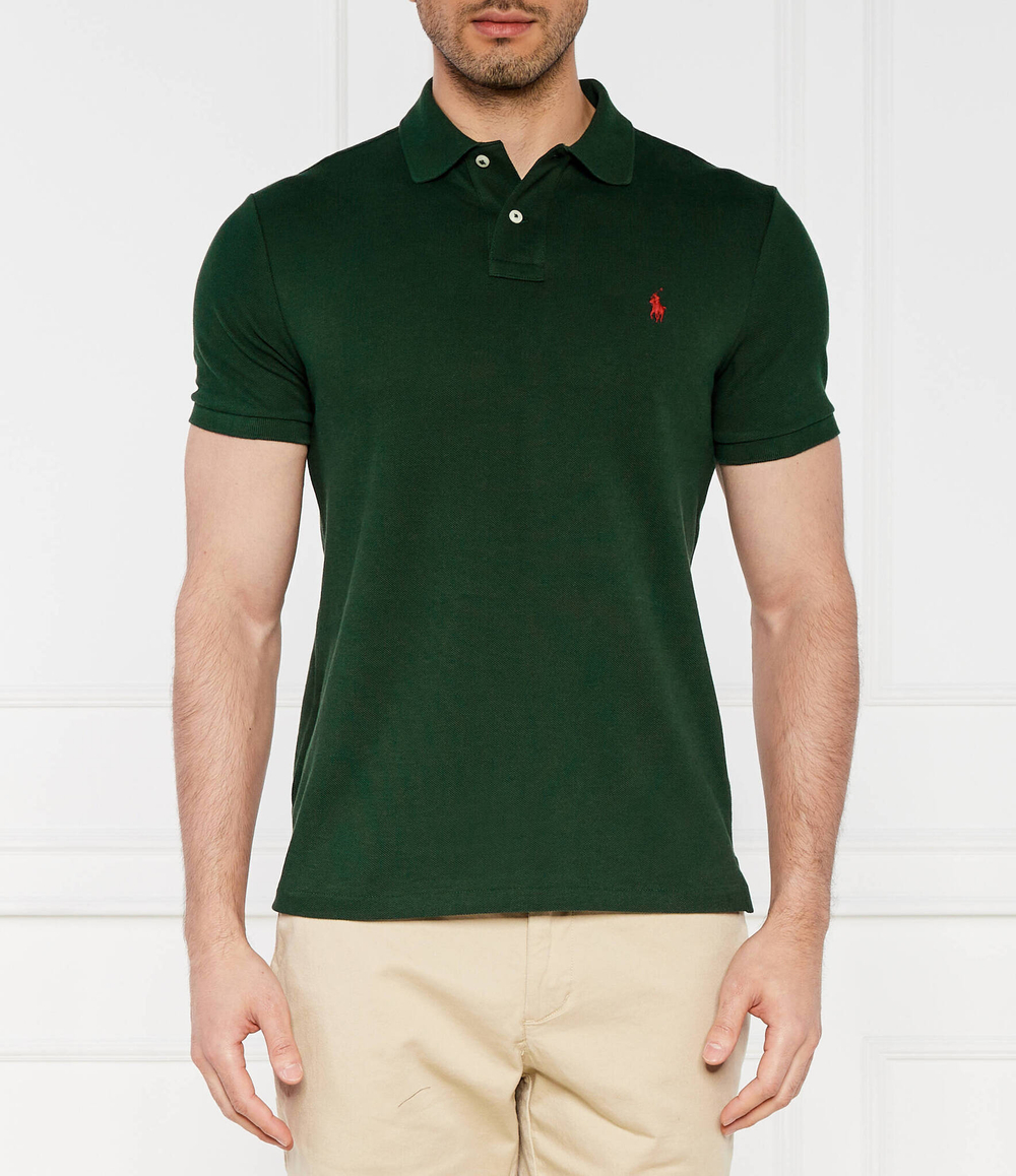 Поло POLO RALPH LAUREN - зеленый(710782592)