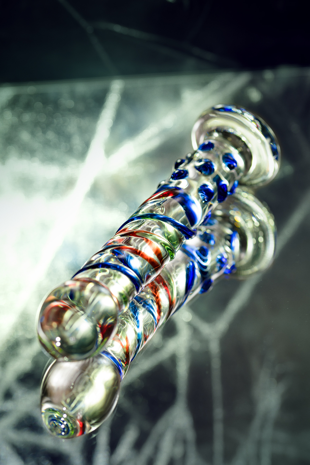 Фаллоимитатор Sexus Glass стекло 18 см