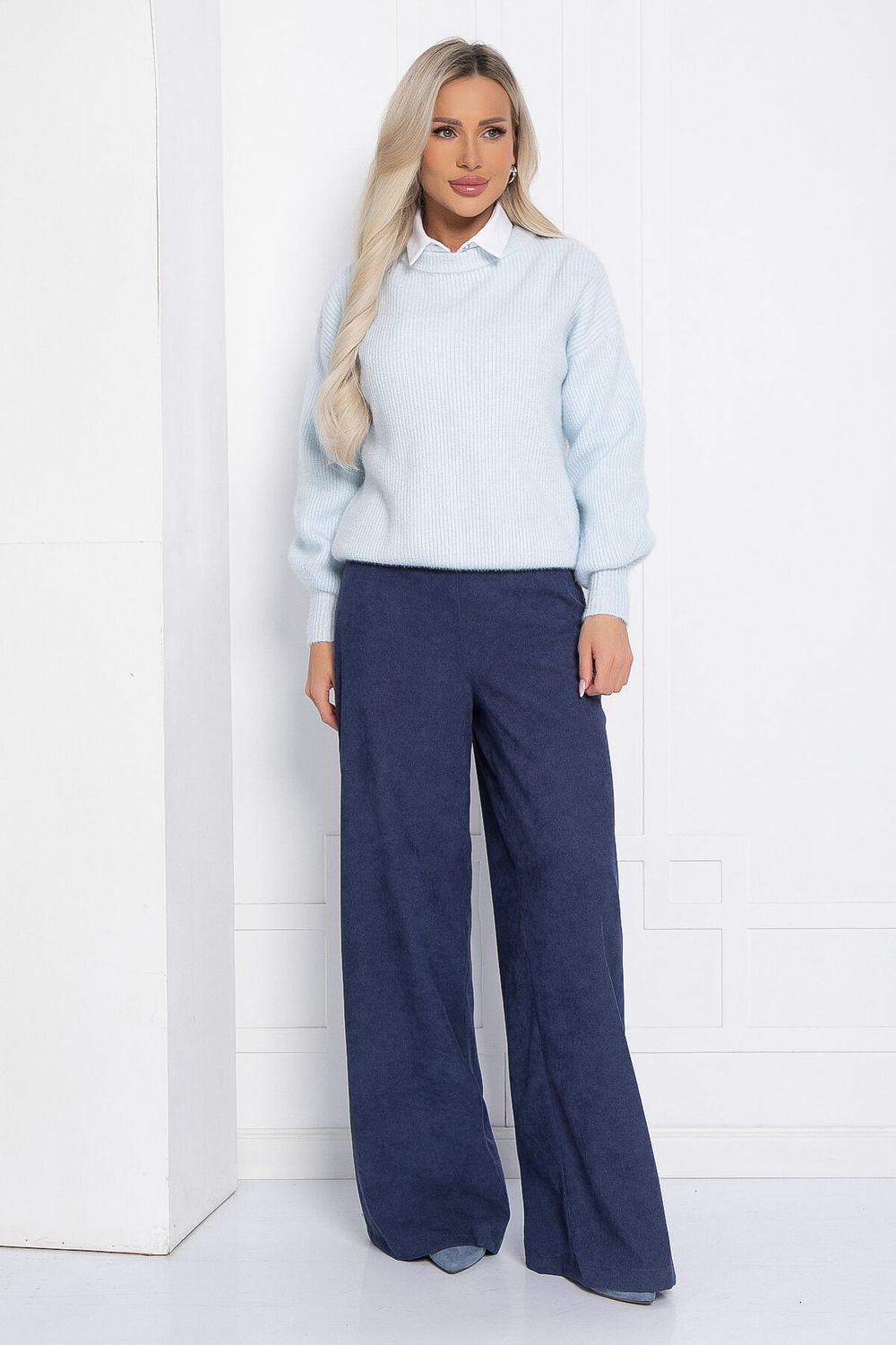 Брюки Жанин (синие) Б12309-10 LT Collection
