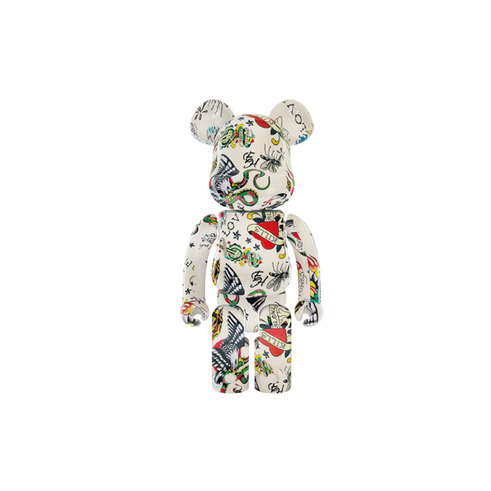 Дизайнерские игрушки BE@RBRICK Ed Hardy MACAU 2021, 1741379-640506847