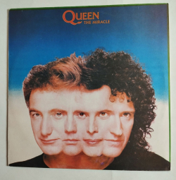 Винтажная виниловая пластинка LP Queen The Miracle (Россия 1993)
