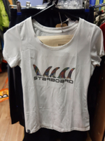 Футболка STARBOARD WOMENS GRAPHIC TEE, цвет WHITE, артикул 1900180001163