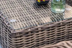 "Палермо" лаунж-зона из искусственного ротанга, цвет соломенный