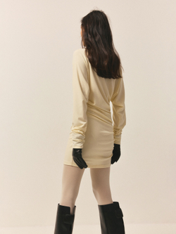 Платье с драпировками