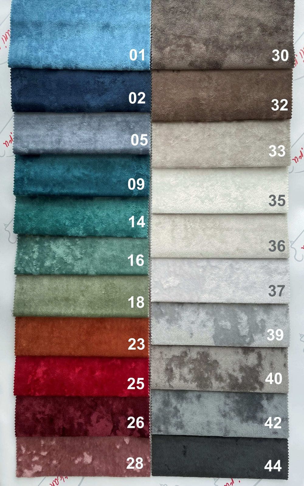 Велюр Джес 42 темно-серый