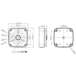 Монтажная коробка Dahua DH-PFA122