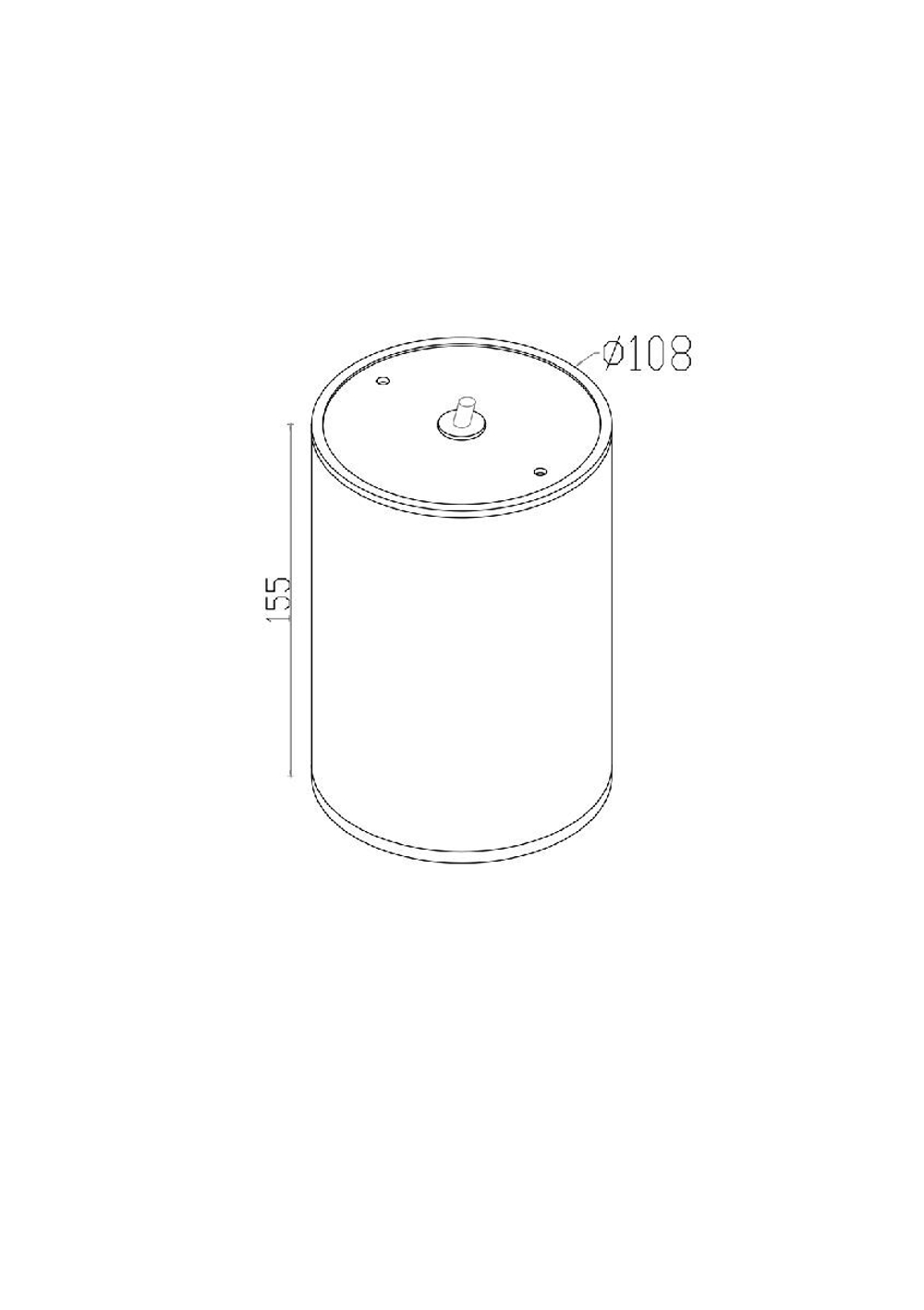 Накладной светильник Maytoni Bar O306CL-L12GF