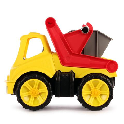 Пластмассовая игрушечная машина Toy Bibib "Большой Мусоровоз" (29*19*25 см), сетка