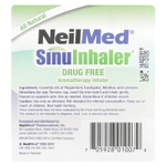 NeilMed, SinuInhaler®, ароматерапевтический ингалятор, 2 ингалятора, 2,6 г (0,1 жидк. Унции)