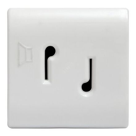 Розетка для радиоточки маленькая (накладная)