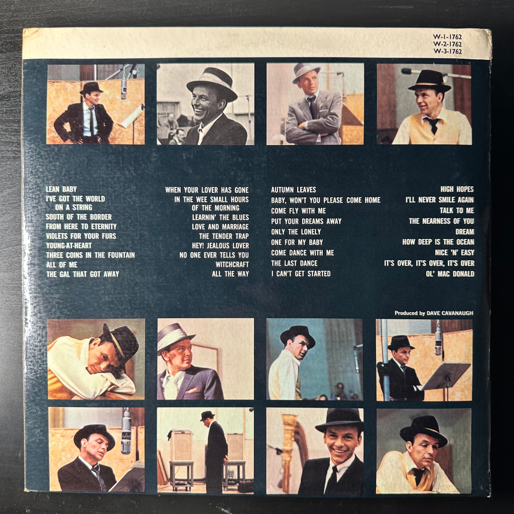 Frank Sinatra ‎– The Great Years 3LP (Англия 1962г.)