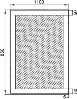 Зеркало Aquanet Алассио new 11085 LED