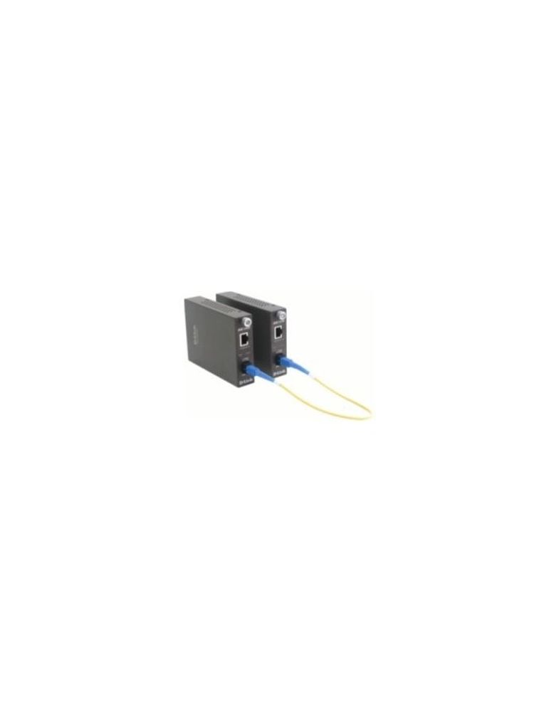 D-Link DMC-1910R/A9A WDM медиаконвертер с 1 портом 1000Base-T и 1 портом 1000Base-LX с разъемом SC (Tx: 1310 нм; Rx: 1550 нм) для одномодового оптического кабеля (до 15 км)