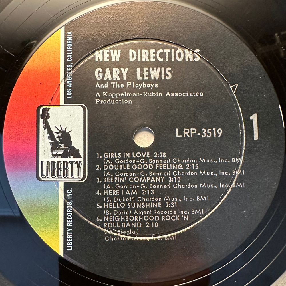 Gary Lewis & The Playboys - New Directions (США 1967г.)