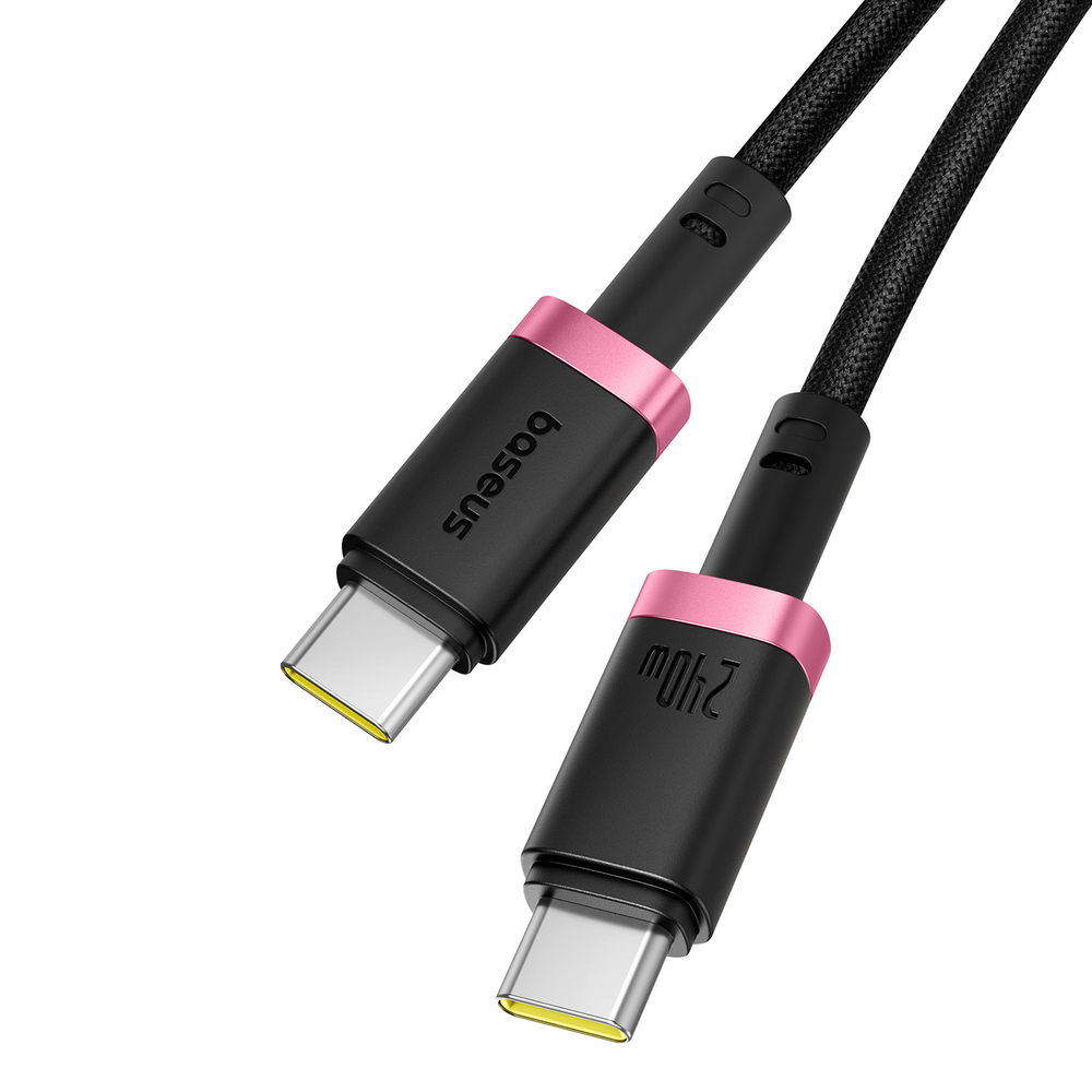 USB-C Кабель Baseus Dura Charging+Data 240W 1m - Red Black